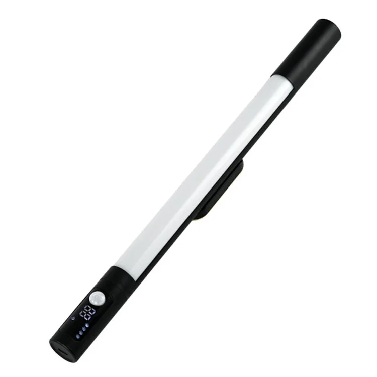 MZ-L2901 Motion Sensor Light Bar for Cabinet Closet Wardrobe Magnetic LED Lamp Strip, Built In 2000mAh Battery - Black