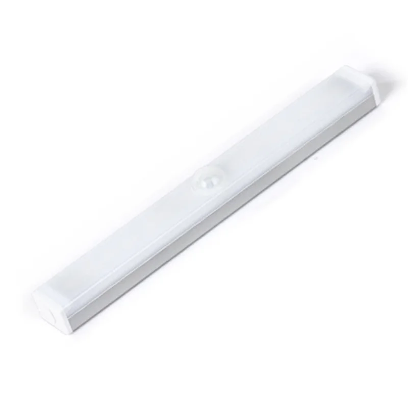 MZ-L906 21cm Smart Motion Sensor Cabinet Light Bar 3-Color Rechargeable LED Self-Adhesive Magnetic Light
