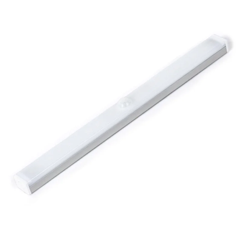 MZ-L906 30cm Smart Motion Sensor Cabinet Light Bar 3-Color Rechargeable LED Self-Adhesive Magnetic Light