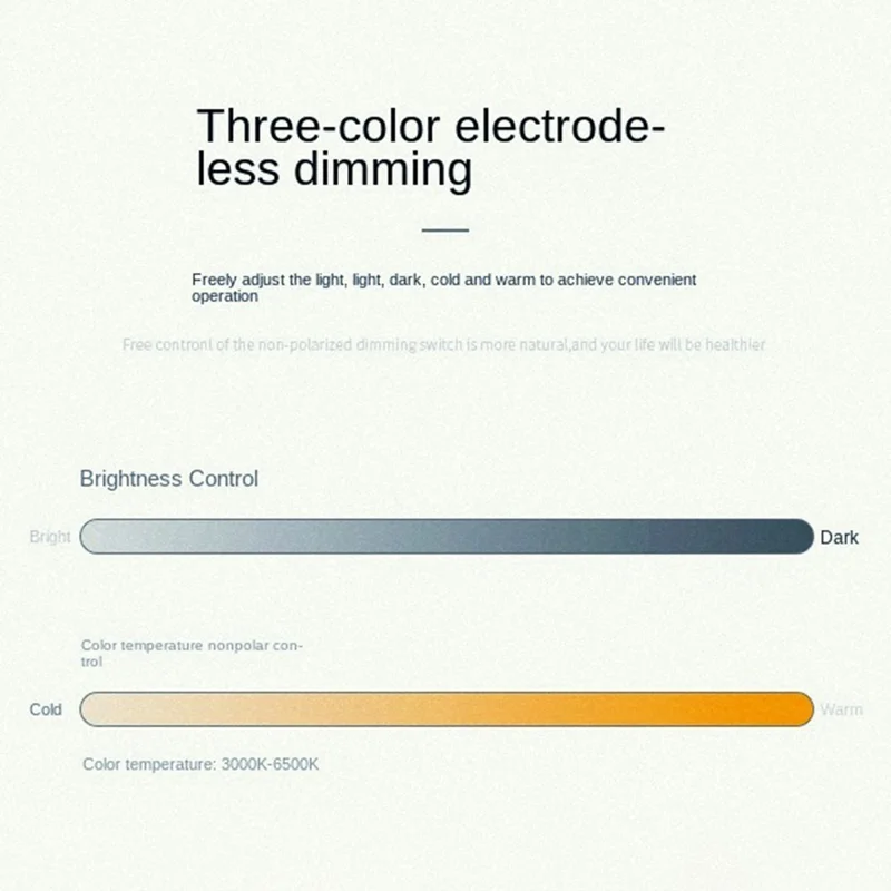 TA-066 Wood+Cloth Stepless Dimming Night Light USB LED Table Lamp Home Decor - Linen Yellow