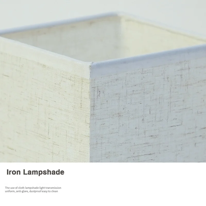 TA-066 Wood+Cloth Stepless Dimming Night Light USB LED Table Lamp Home Decor - Linen Yellow