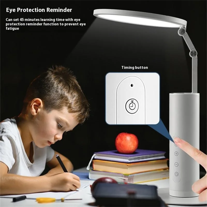 Espelho de Maquiagem TH-8 Lâmpada de Mesa LED Luz de Leitura Brilho Ajustável Luz Noturna de Duplo Uso