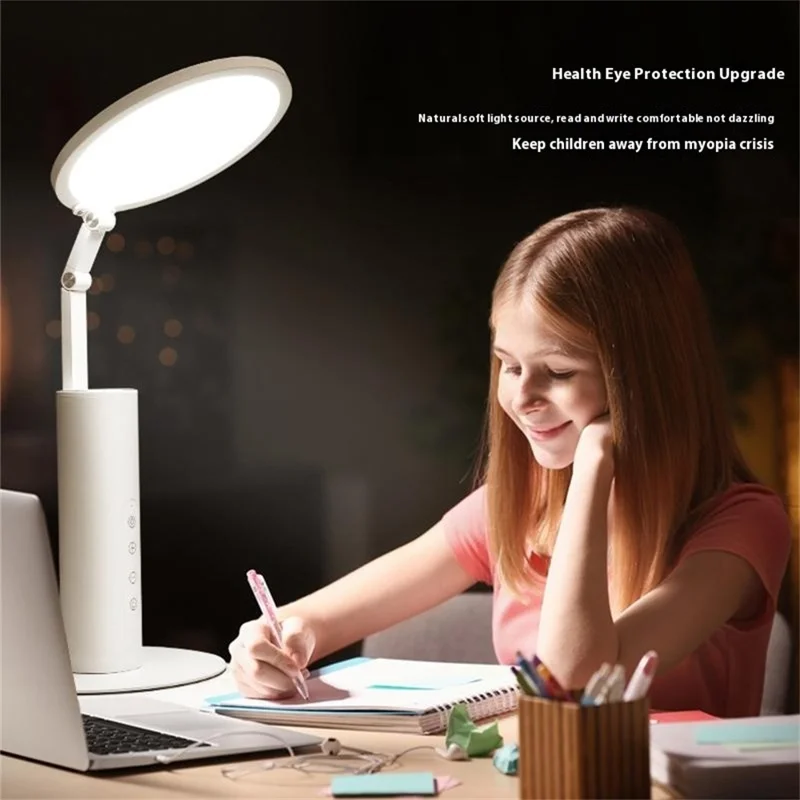 Espelho de Maquiagem TH-8 Lâmpada de Mesa LED Luz de Leitura Brilho Ajustável Luz Noturna de Duplo Uso