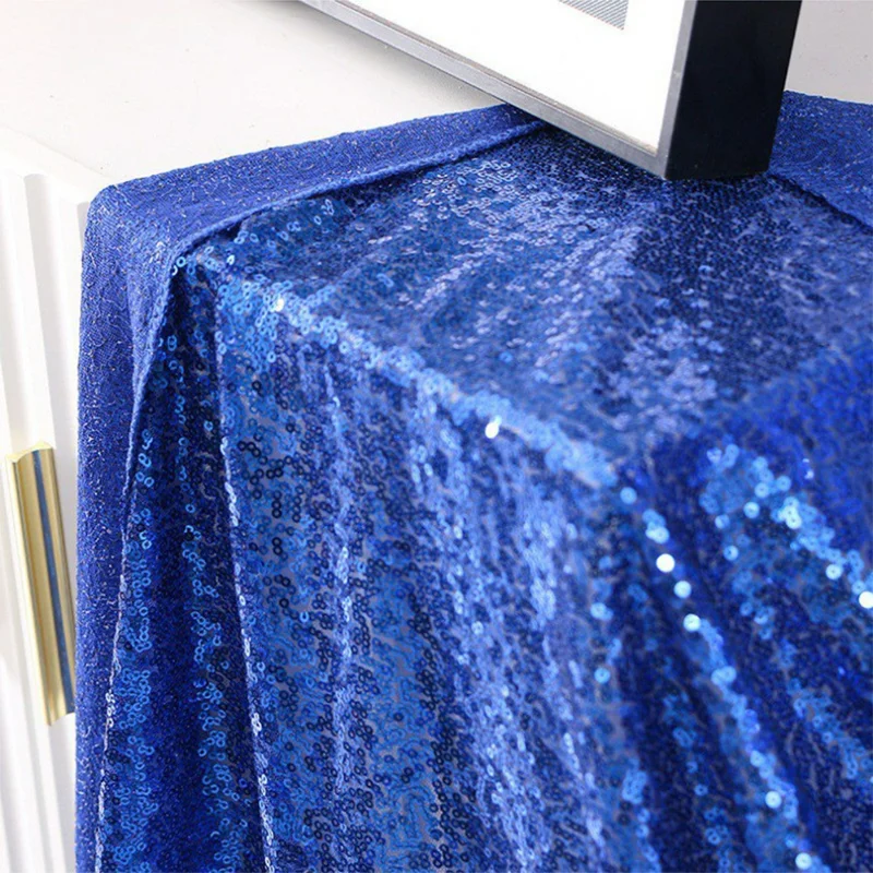 60 x 240cm Glitter Embroidered Sequin Backdrop Curtain for Wedding Party Event Decoration Gift - Champagne Gold