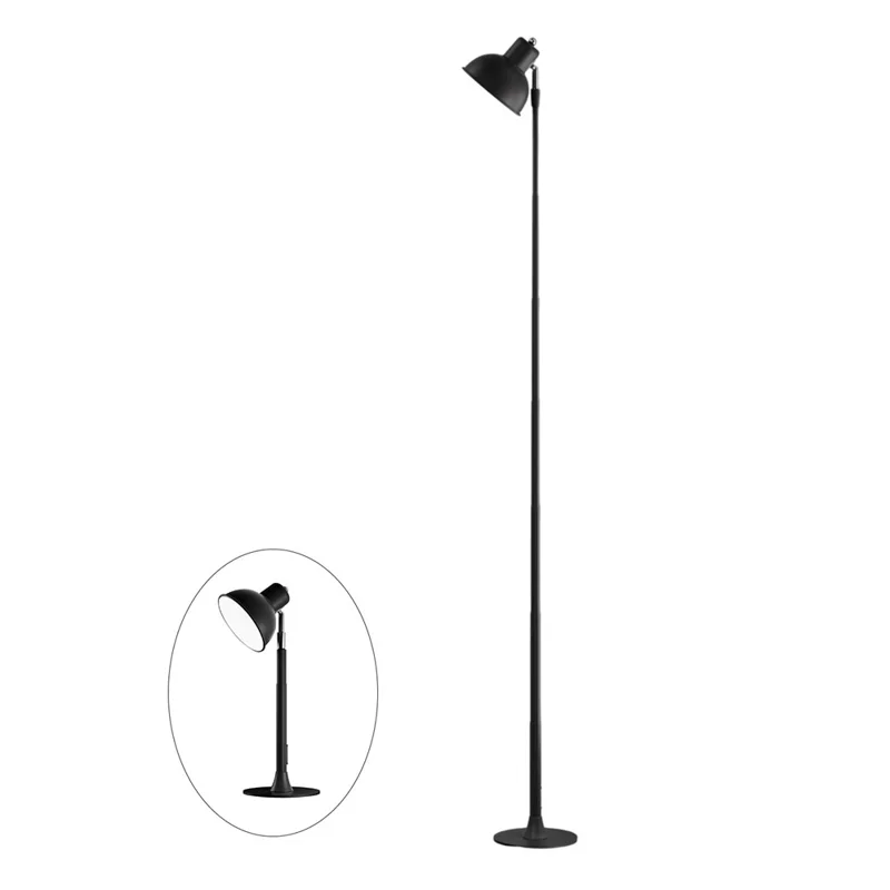 EFL001-U Lámpara de Escritorio LED USB Extensible con Protección Ocular, 3 Temperaturas de Color, Regulable, Color Negro