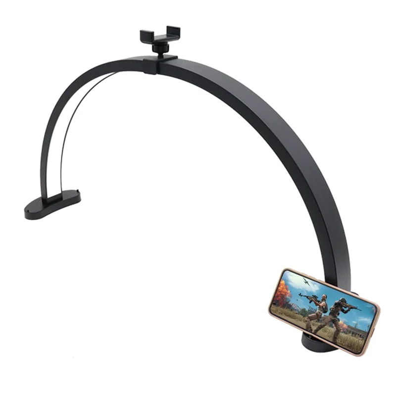 HD-M11X 28 Inch LED Light Eye Care U-Shaped Shadowless Fill Light Semi-Circular Desktop Beauty Lamp for Tattoo / Nail Art - US Plug
