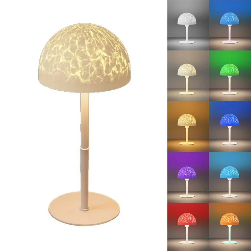 WBL001-T Креативная прикроватная лампа с регулируемой высотой, декоративный светодиодный настроечный свет, пульт дистанционного управления, диммируемый ночной свет