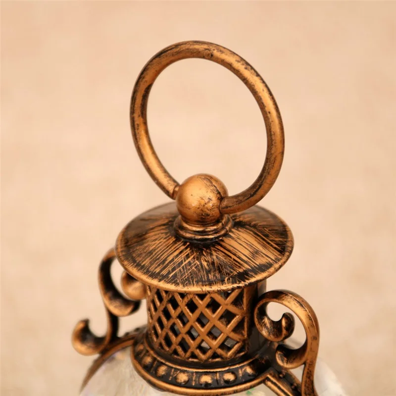 Christmas Gift Snow Globe Light with Music / Handle / Resin Figurine Holiday Decoration Table Lantern Ornaments - Santa Claus and Bear