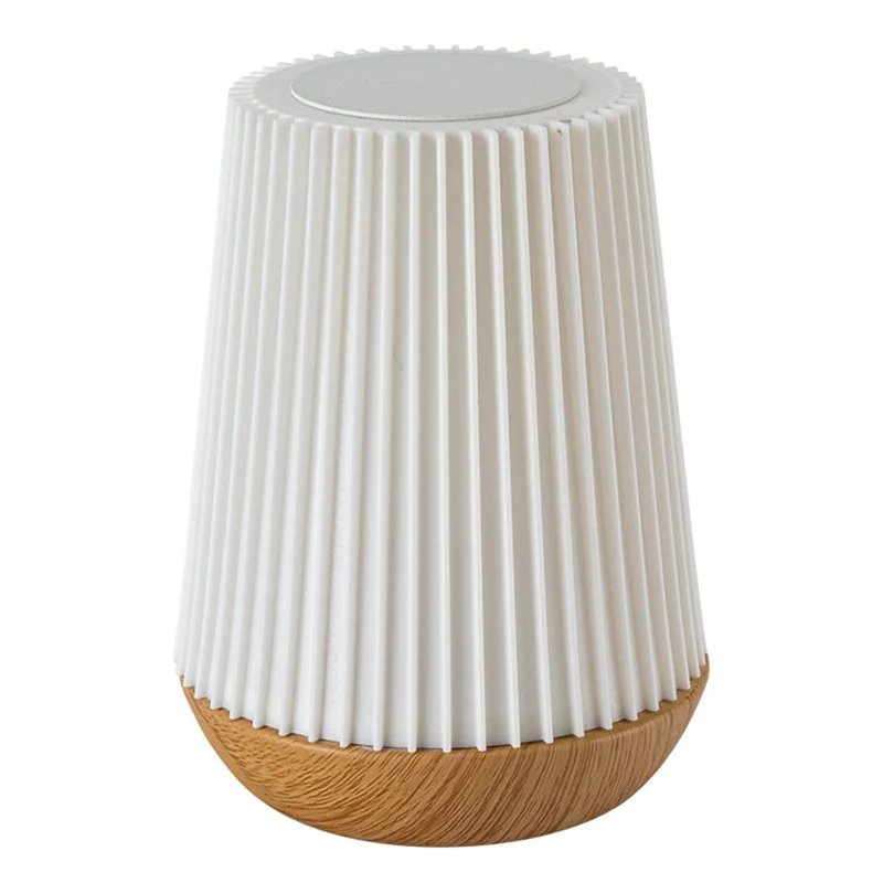 Remote Touch Control Table Lamp 7 Color Ambient LED Night Light USB-C Rechargeable Lamp for Bedroom  /  Living Room