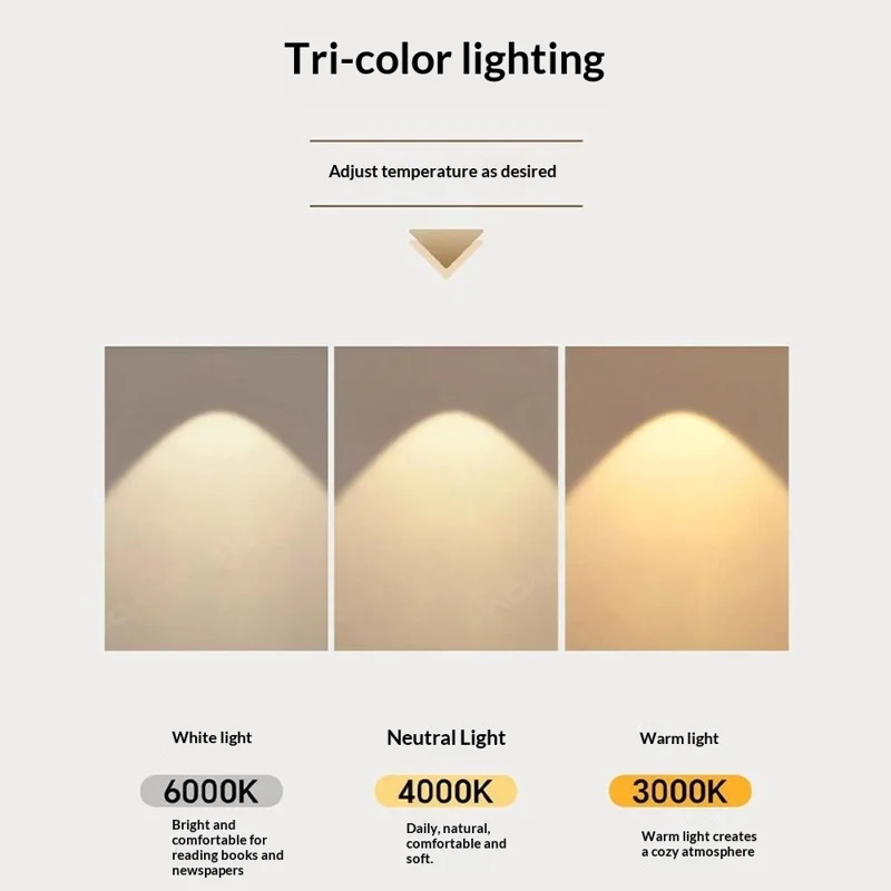 Pleated Table Lamp 7W 3-Color Adjustable Desk Light Bedside Ambient Lighting Gold Body Nordic Style, EU Plug - Floral