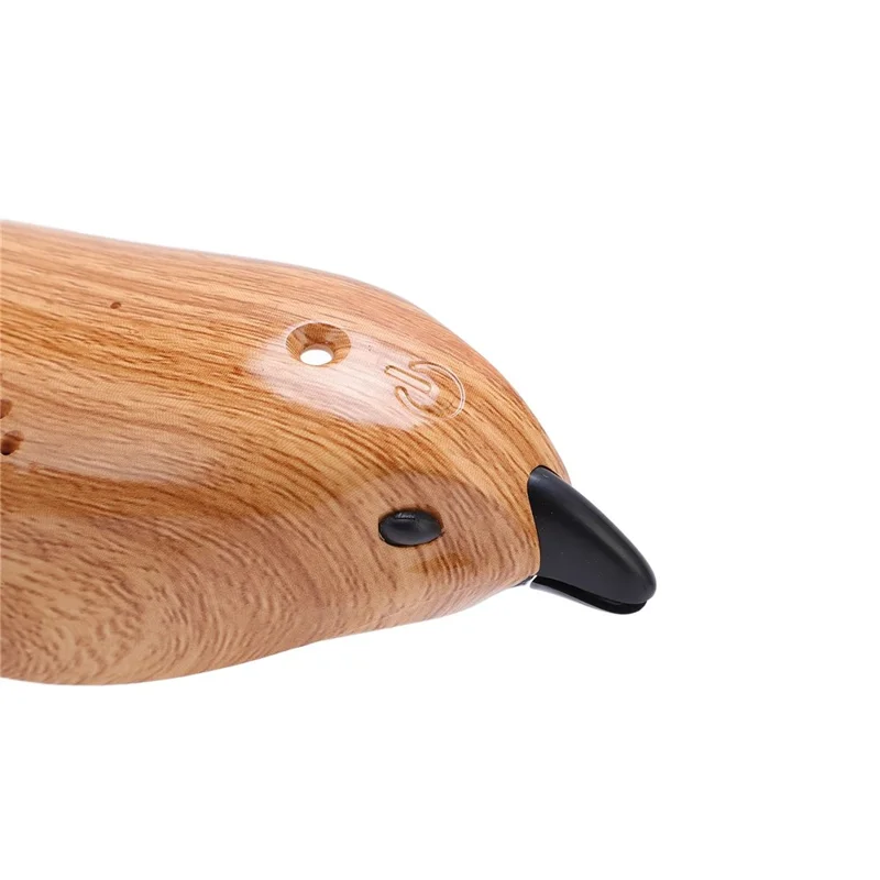 Creative LED Magpie Wall Lamp with Sound Touch  /  Remote Control Night Light USB Charging Aromatherapy Decor Light - Yellow Wood Grain