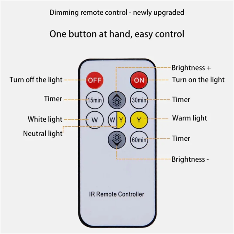 Rooster Ornament Wall Night Light for Bedroom Hallway USB Rechargeable Aromatherapy Lamp with Touch  /  Remote Control and Rooster Sound - Maple Wood Grain