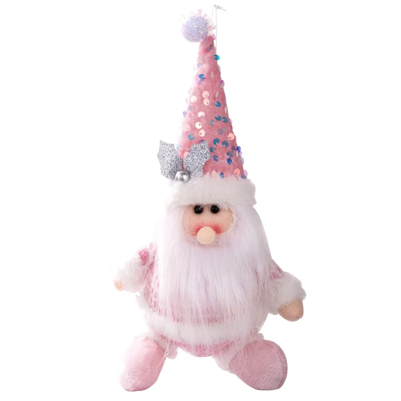 Julemand / Sneemand / Ælgt hængende hængesmykke i glitrende dekoration - Julemand