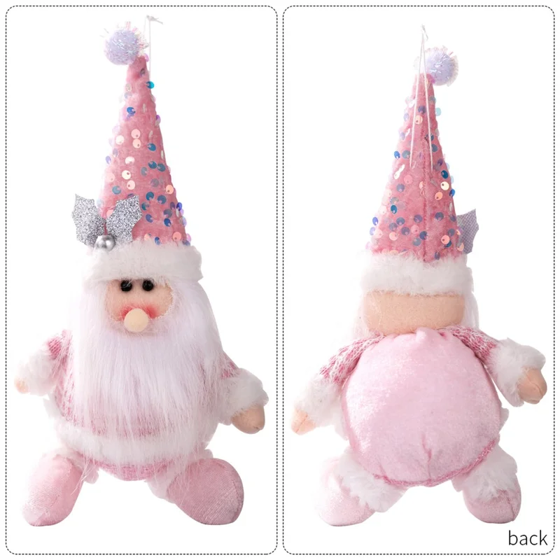 Julemand / Sneemand / Ælgt hængende hængesmykke i glitrende dekoration - Julemand