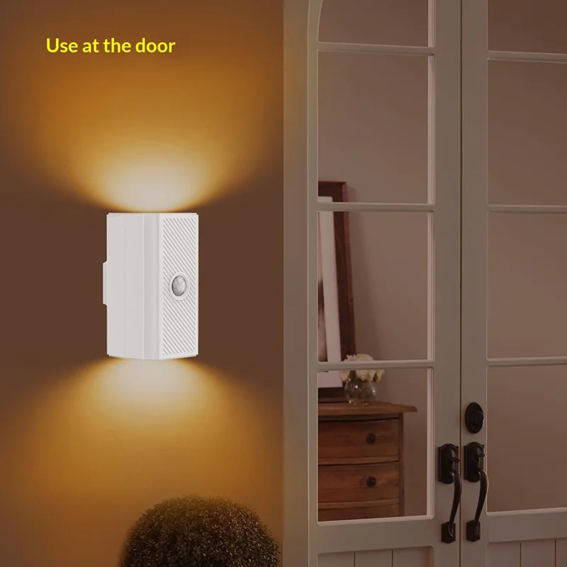 YSJ-010B 1Pc Smart Motion Sensor Wall Light Magnetic Rechargeable LED Night Light for Hallway Bedroom