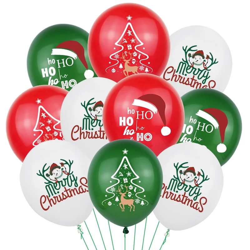 Weihnachtsballons-Banner aus Aluminiumfolie mit Weihnachtsbaum-Form, Dekor für Partyfeier, Fotorequisiten-Set - Fischschwanz-Banner