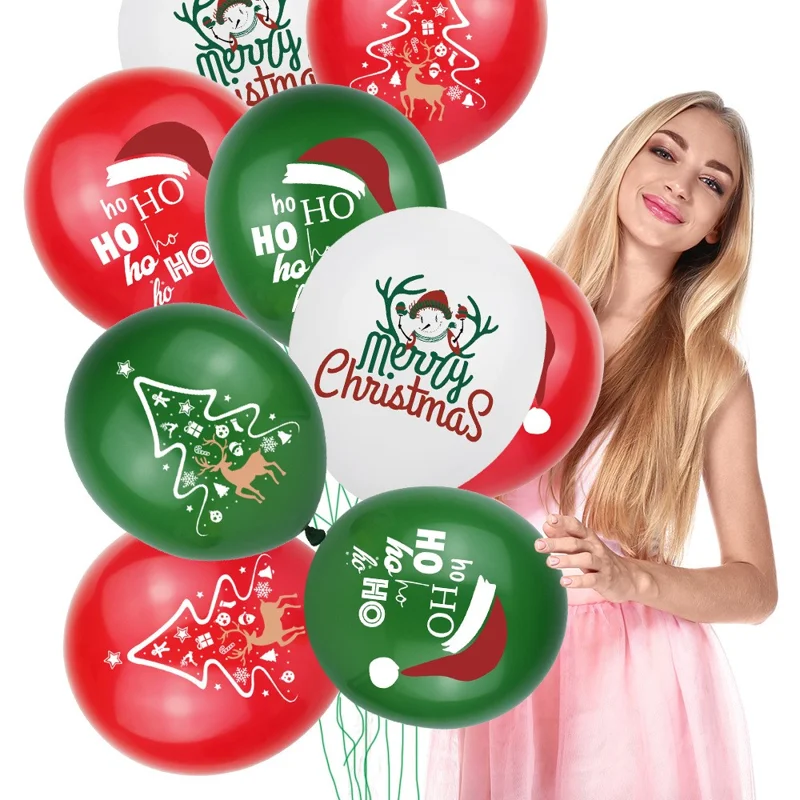Weihnachtsballons-Banner aus Aluminiumfolie mit Weihnachtsbaum-Form, Dekor für Partyfeier, Fotorequisiten-Set - Fischschwanz-Banner