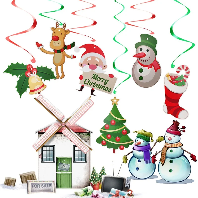 Weihnachtsballons-Banner aus Aluminiumfolie mit Weihnachtsbaum-Form, Dekor für Partyfeier, Fotorequisiten-Set - Fischschwanz-Banner