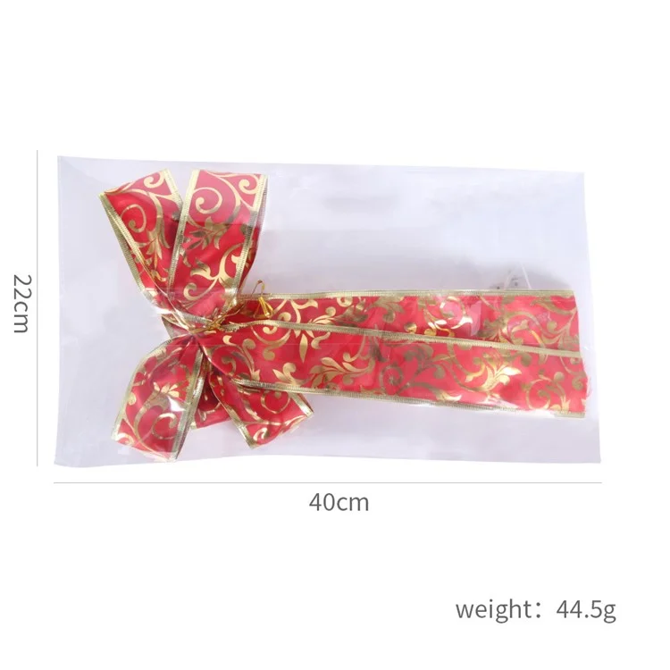 Grande Laço de Natal Iluminado Xmas LED Luzes Quentes Artesanato Laço para Árvore de Natal, Aniversário, Feriado Indoor Outdoor - Estilo E
