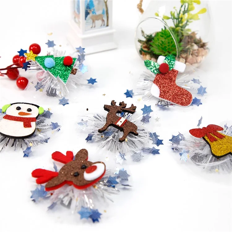 5pcs Encantadoras Naves de Navidad - Guirnalda