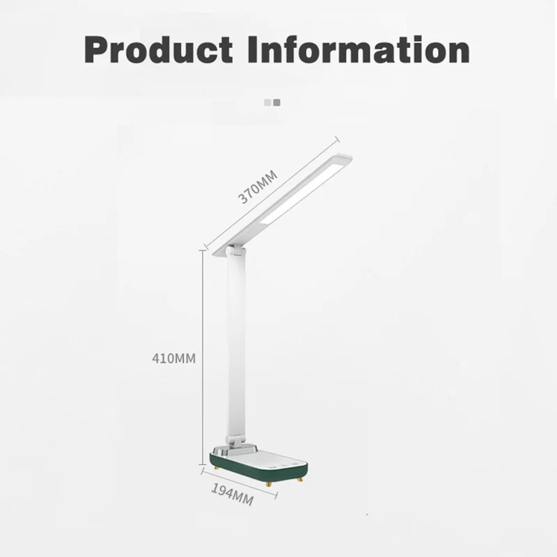 TB-76S Touch Control LED Desk Lamp Eye Protection Dimmable Table Light, USB Powered