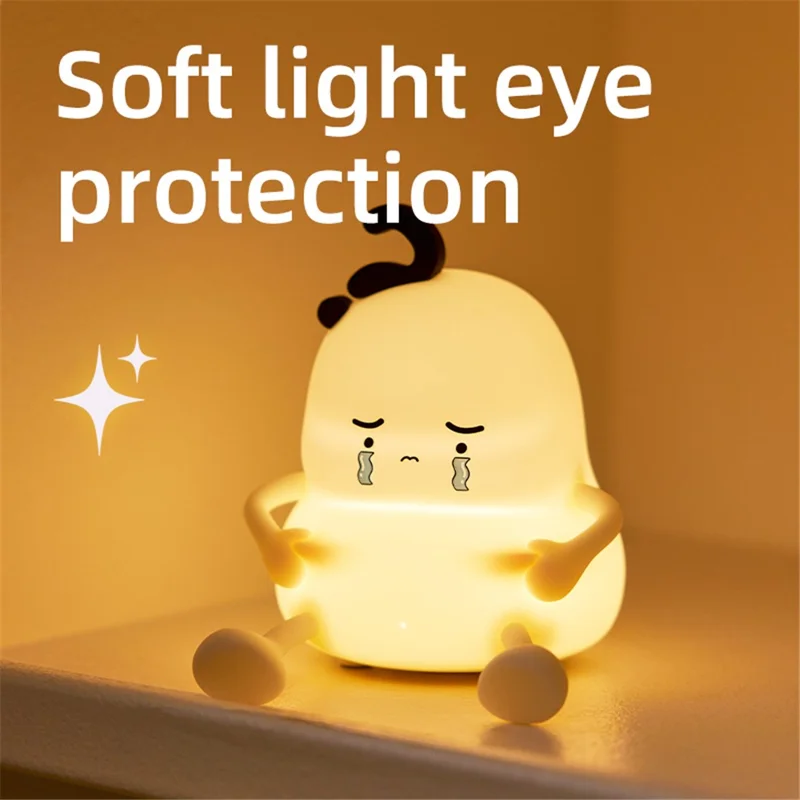A001 Süße Babyzimmer-Tischlampe, Silikon-Touchlicht-LED (CE, FCC, RoHS)