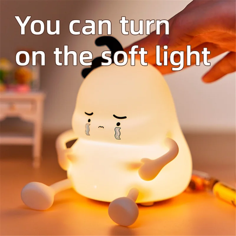 A001 Süße Babyzimmer-Tischlampe, Silikon-Touchlicht-LED (CE, FCC, RoHS)