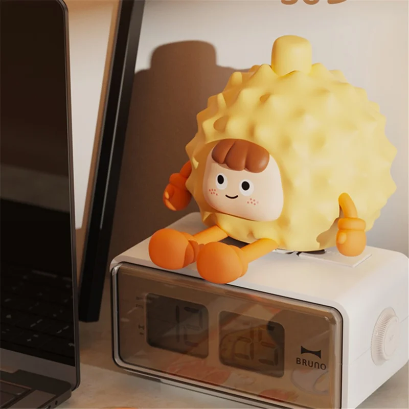 A003 Durian Shape Decor LED Light Silicone Touch Bedside Night Lamp (CE, RoHS, FCC)