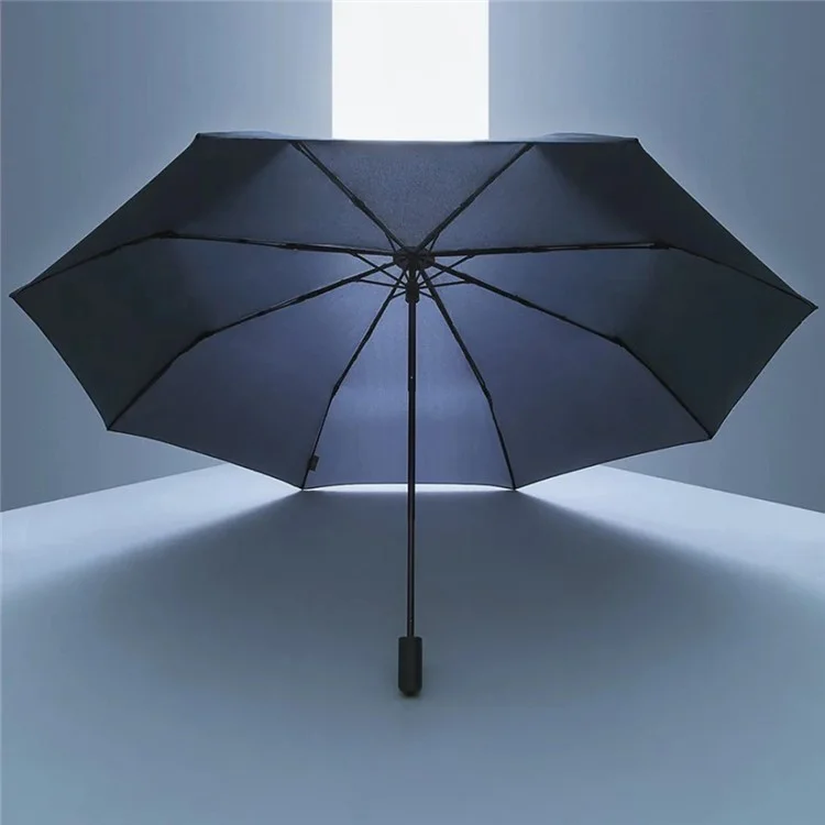 XIAOMIYOUPIN Windproof Folding Umbrella Large Rain-proof Sunshade Umbrella - Grey