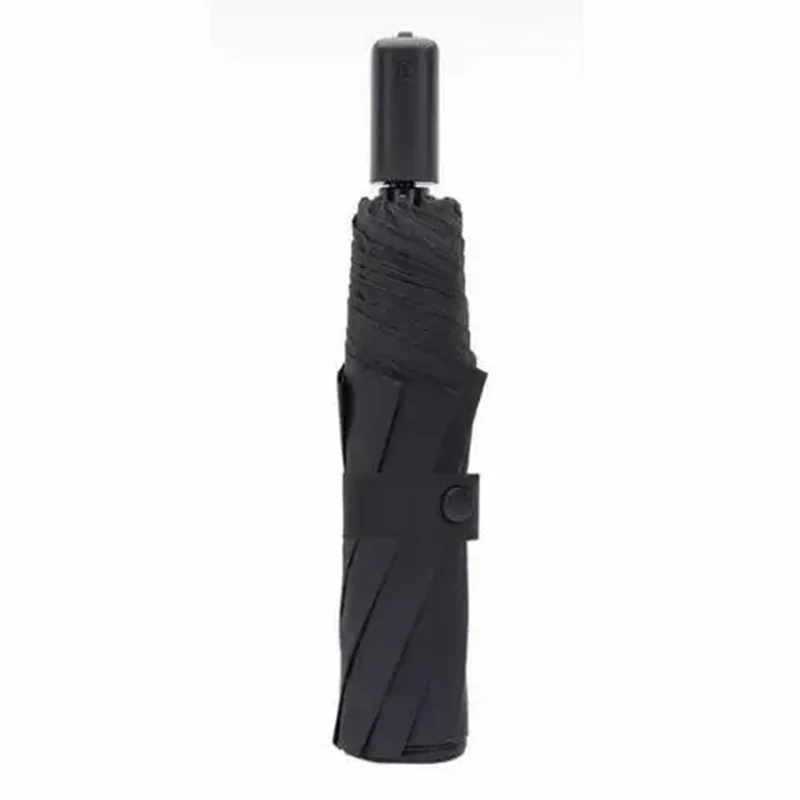 XIAOMIYOUPIN Guarda-chuva Dobrável à Prova de Vento Grande Protetor Solar - Preto