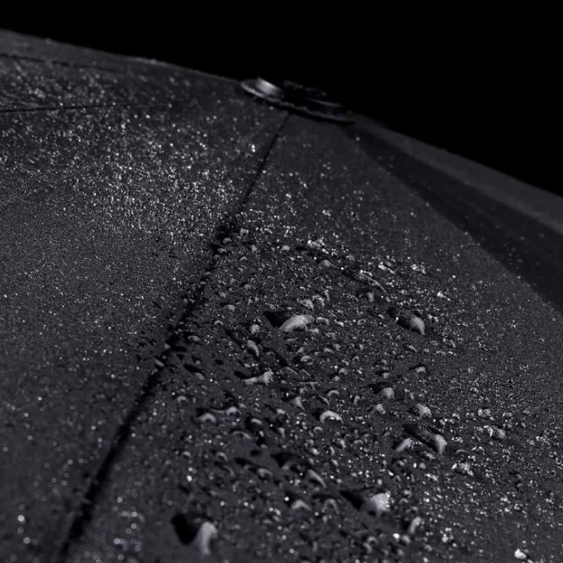 XIAOMIYOUPIN Guarda-chuva Dobrável à Prova de Vento Grande Protetor Solar - Preto
