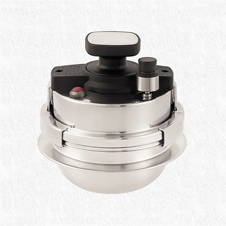 CLS Self-driving Tour Camping Stainless Steel 1.6L Pressure Cooker for 2~4 People (No FDA Certification, BPA Free) - Rotating Open