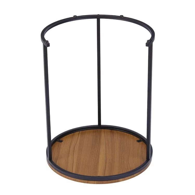 5658AJ Set Of 3 Round Coffee Tables Home Living Room Easy Assembly Tea Table