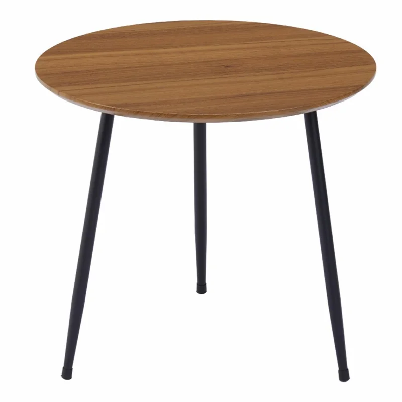 Stół okrągły 7696AK 50x45,5 cm do salonu, pokoju dziennego, stół boczny z 3 nogami