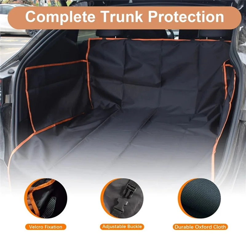 Foldable Pet Cargo Liner Waterproof Travel Dog Carrier Seat Cover for Car Trunk Protection