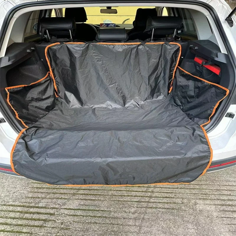 Foldable Pet Cargo Liner Waterproof Travel Dog Carrier Seat Cover for Car Trunk Protection