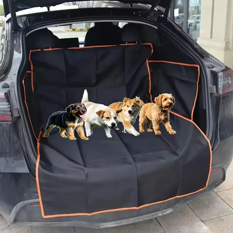 Foldable Pet Cargo Liner Waterproof Travel Dog Carrier Seat Cover for Car Trunk Protection