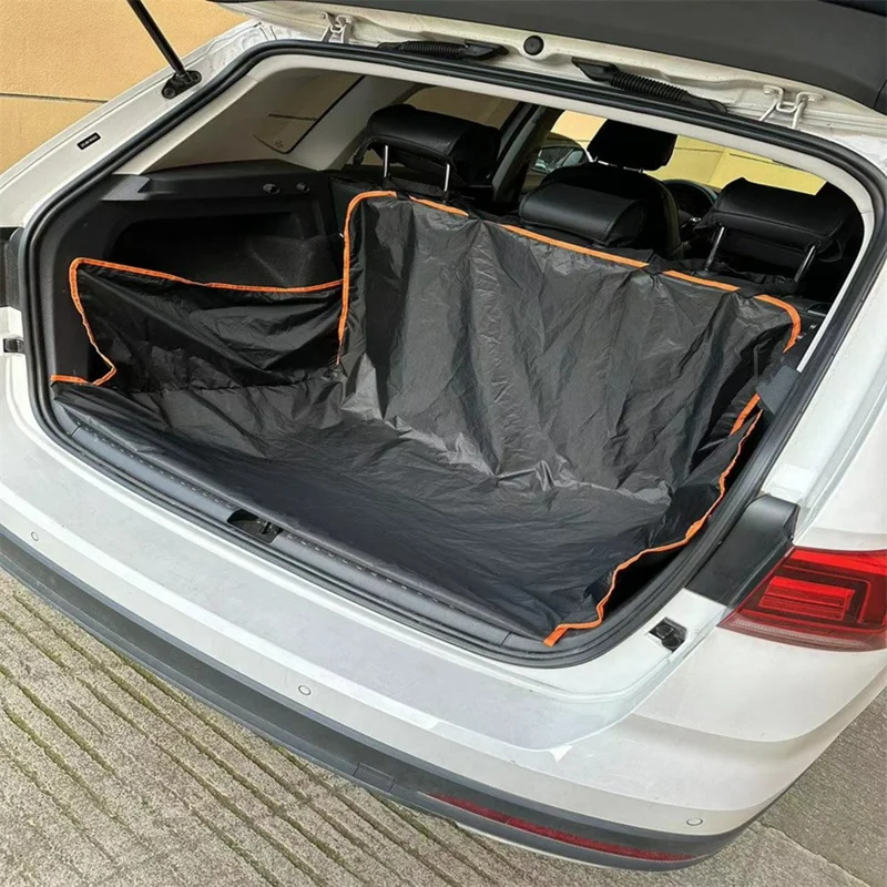 Foldable Pet Cargo Liner Waterproof Travel Dog Carrier Seat Cover for Car Trunk Protection