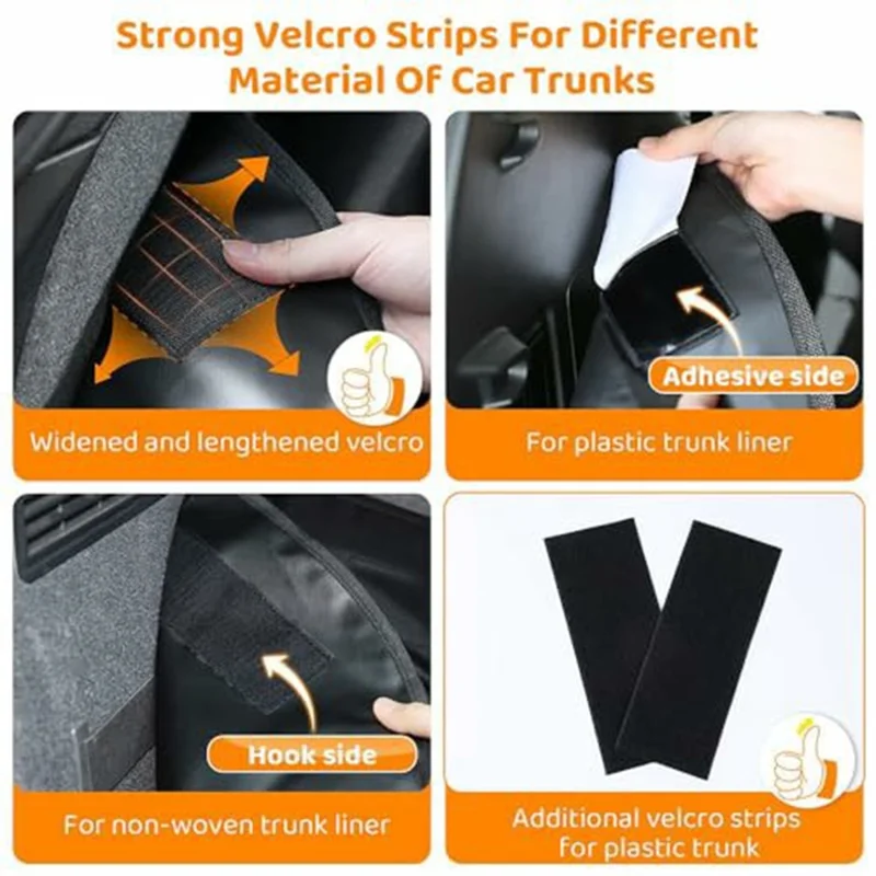 DM01 For SUV Trunk Cargo Liner Waterproof Pet Dog Mat Anti Scratch Dirt Resistant Car Bumper Protection Pad