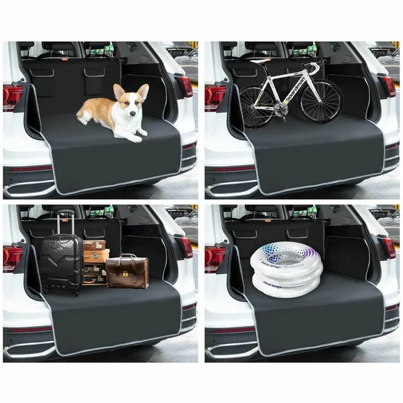 DM01 For SUV Trunk Cargo Liner Waterproof Pet Dog Mat Anti Scratch Dirt Resistant Car Bumper Protection Pad