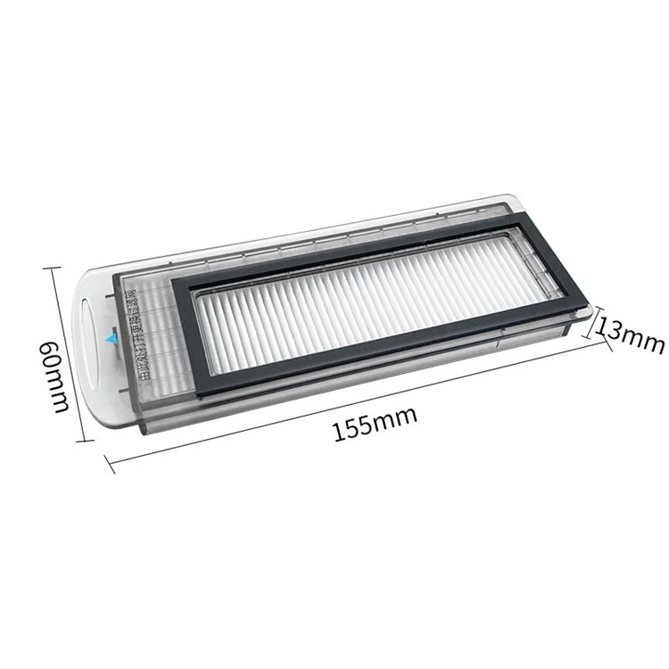 Filtro Lavável de 2pcs/conjunto Para Narwal J1/J2 Robot Vacuum Cleaner Substituição Filtro Com Ímã