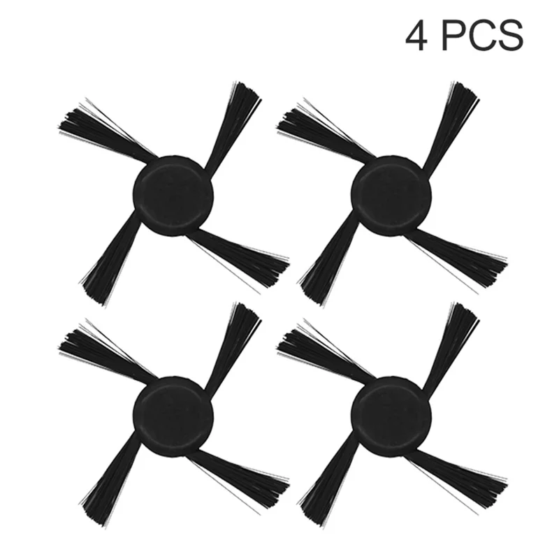 For Neato Botvac D70E / D75 / D80 / D85 4Pcs Side Brush Sweeping Robot Vacuum Cleaner Replacement Parts