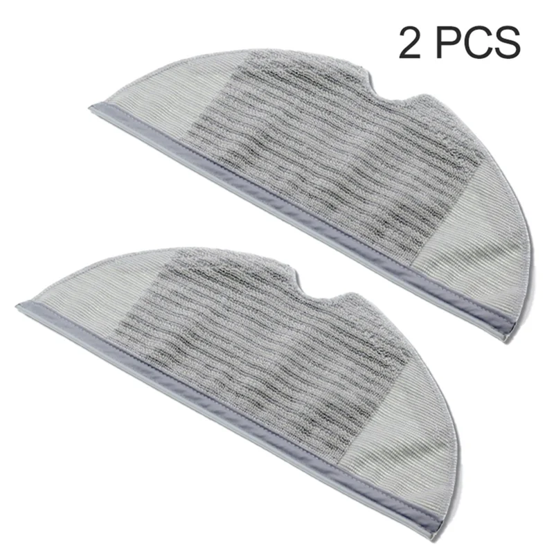 2Pcs For Xiaomi Mijia 1C 2C 1T F9 D9 Robot Washable Mop Cloth Vacuum Cleaner Parts