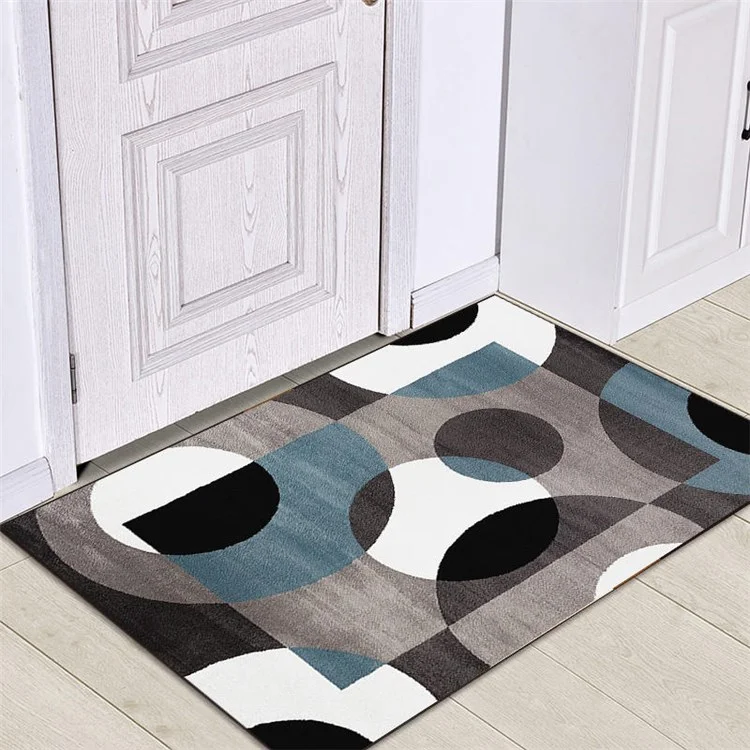 50 x 80cm nordischer Badezimmerteppich maschinenwaschbar Badematte für Schlafzimmer rutschfeste weiche Bodenmatten für Wohn-/Esszimmer - Nordic 06