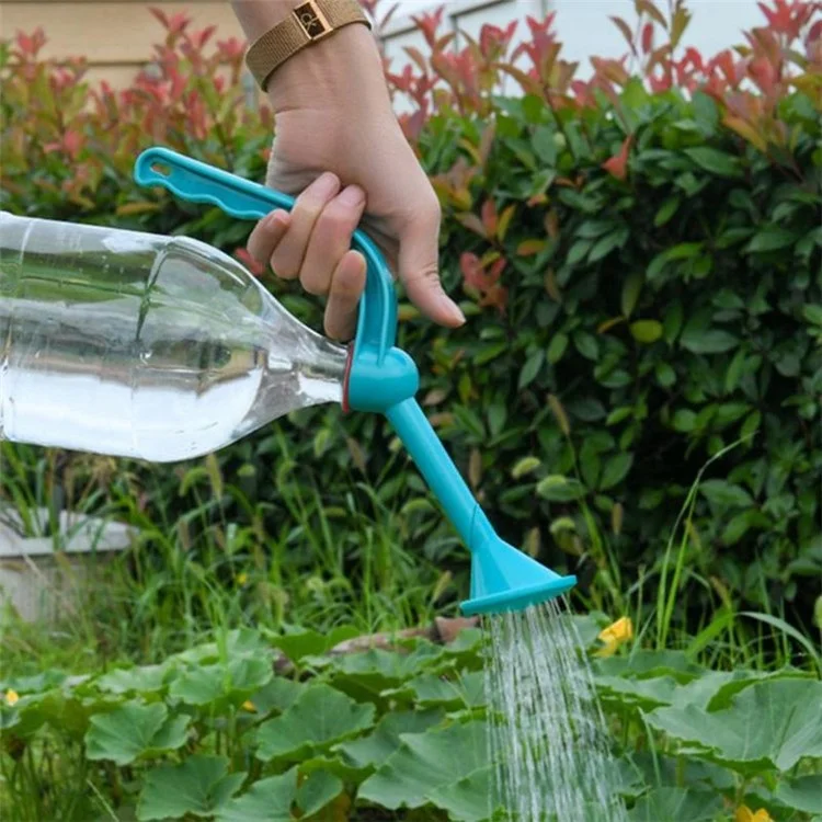 3 Pièces Mélange de Couleurs Outils de Jardinage Arrosoir Plastique à Long Bec Arrosoir à Douche