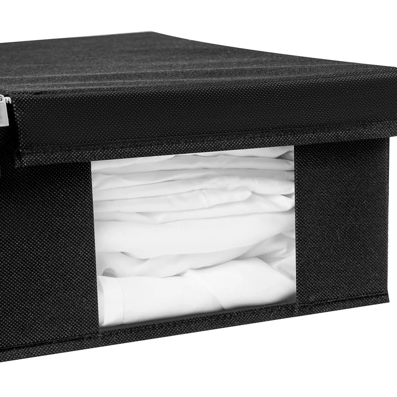 MOHO & HOME MDJ6145 81x41x15CM Bedroom Under Bed Blankets Storage Box Containers for Clothes, Shoes