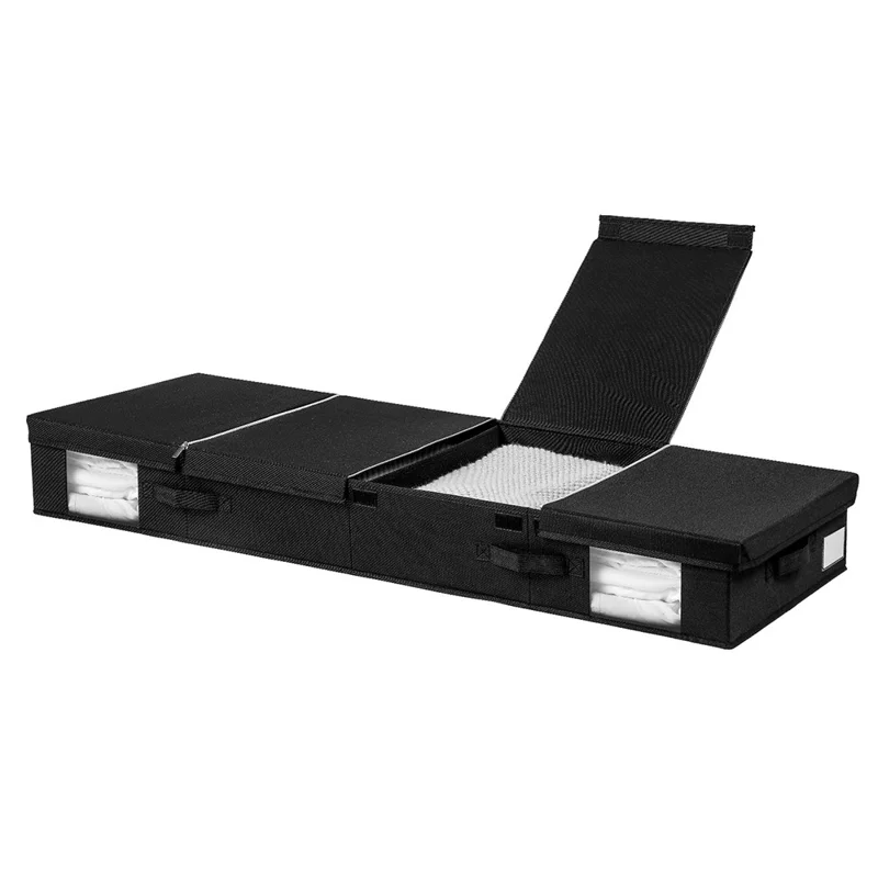 MOHO & HOME MDJ6145 120x41x15CM Under Bed Storage Containers Boxes for Clothes, Blankets, Shoes