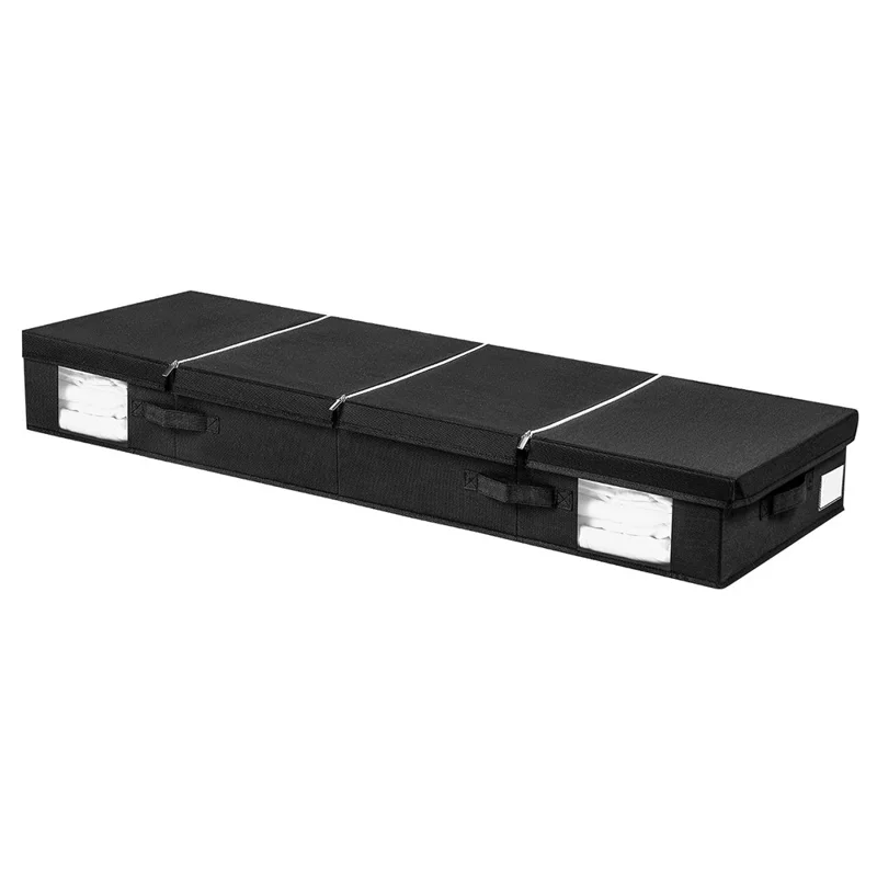 MOHO & HOME MDJ6145 120x41x15CM Under Bed Storage Containers Boxes for Clothes, Blankets, Shoes