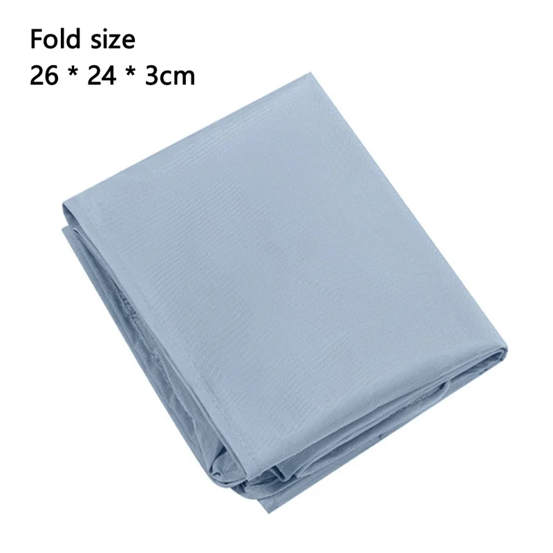 MOHO&HOME MDJ-6183 Clear Cover Under Bed Storage Bag Oxford Cloth Foldable Quilt Clothing Organizing Box