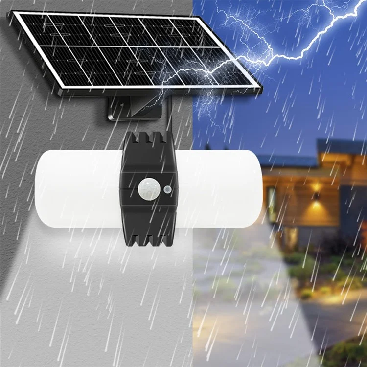 XCN006 Lâmpada Solar Bluetooth à Prova d'Água para Exterior, Luz de Parede para Jardim